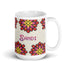 Knitted Zinnia Knitting Mug